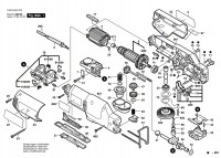 Bosch 0 603 294 742 PMS 400 PE Multi-Saw 240 V / GB Spare Parts PMS400PE